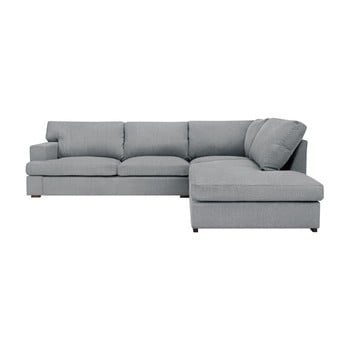 Canapea windsor & co sofas charles, pe partea dreaptă, gri