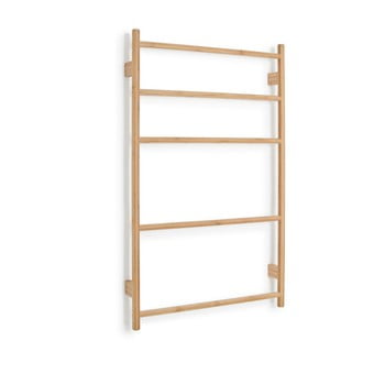 Suport din bambus pentru prosoape wireworks towel rail wallbar