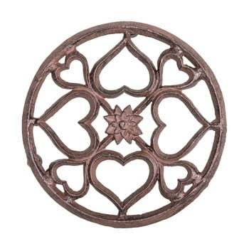 Suport din fontă pentru recipiente fierbinți antic line, roşu