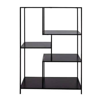 Bibliotecă house nordic vita shelf, 80 x 120 cm, negru