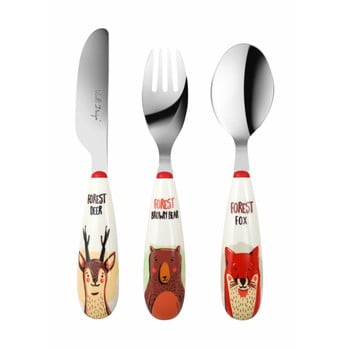 Set tacâmuri pentru copii vialli design forest, 3 buc.