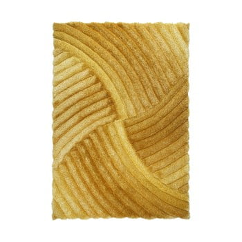 Covor flair rugs furrow ochre, 160 x 230 cm, portocaliu