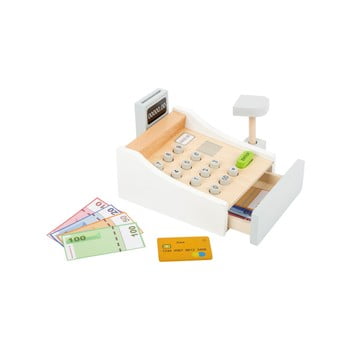 Set casierie din lemn pentru copii legler cash