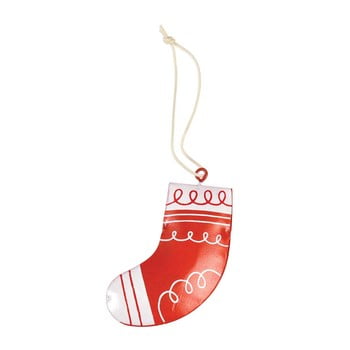 Decorațiune pictată manual pentru bradul de crăciun rex london stocking