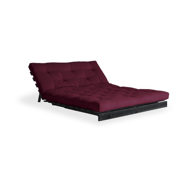 Variabilní pohovka Karup Design Roots Black/Bordeaux