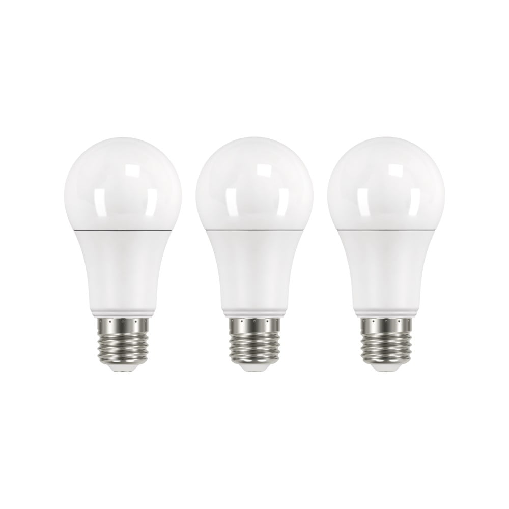 Sada 3 LED žárovek EMOS Classic A60 Warm White, 14W E27
