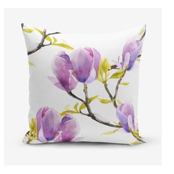 Față de pernă cu amestec din bumbac Minimalist Cushion Covers Gardenia, 45 x 45 cm