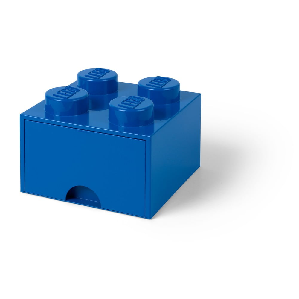 Modrý úložný box se šuplíkem LEGO®