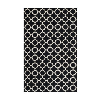 Covor de lână safavieh bessa black, 152x243 cm