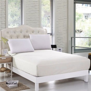 Cearșaf fără elastic purreo lento, 100 x 200 cm, crem deschis