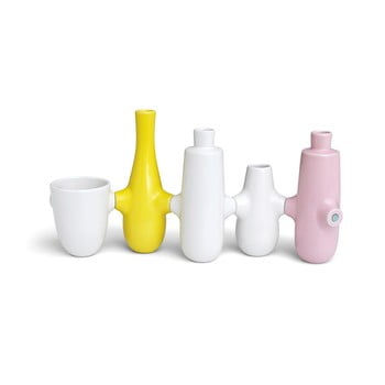 Sfeșnic din ceramică pentru 5 lumânări kähler design fiducia