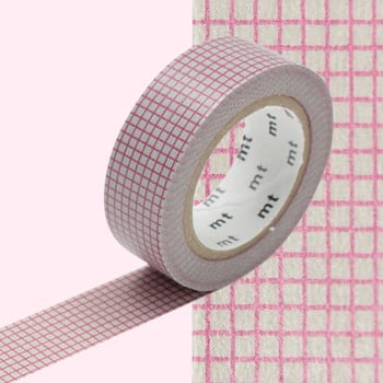 Bandă decorativă washi mt masking tape roberte, rolă 10 m
