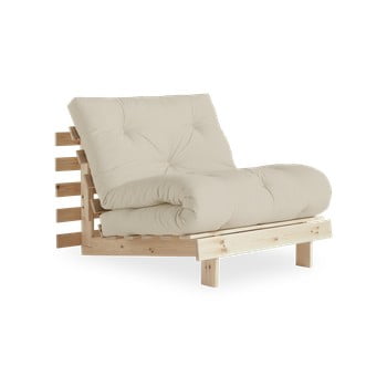 Fotoliu extensibil karup design roots raw/beige