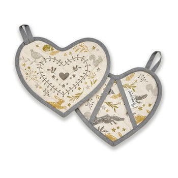 Set 2 şervete termice dein bumbac cooksmart woodland