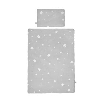 Set păturică matlasată din bumbac și pernă pentru copii BELLAMY Shining Star, 100 x 135 cm