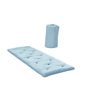 Pat pentru oaspeți tip saltea karup design bed in a bag light blue