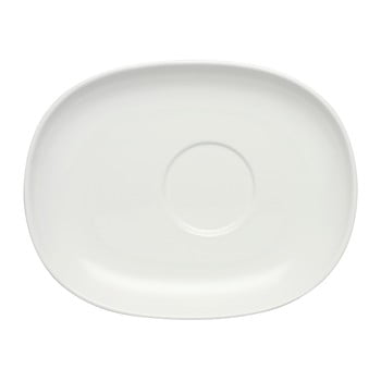 Farfurioară din porțelan villeroy & boch urban nature, 19,5 x 15 cm, alb