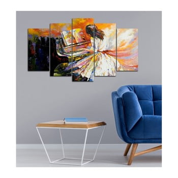 Tablou din mai multe piese insigne malissa, 102 x 60 cm