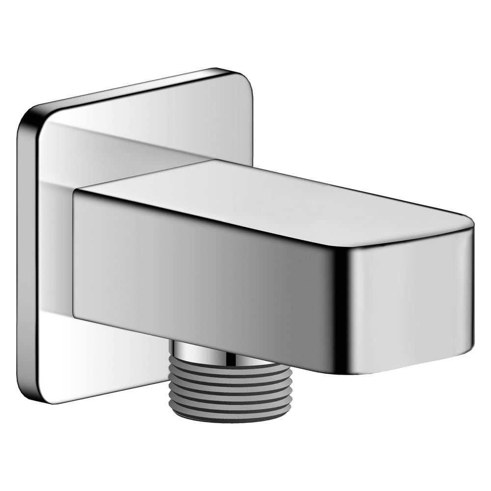 Mosazný díl pro připojení sprchy v leskle stříbrné barvě Jumper – Sapho