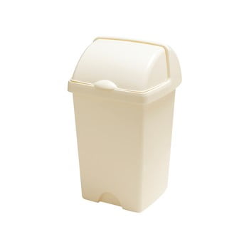 Coș de gunoi addis roll top, 31 x 30 x 52,5 cm, crem