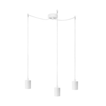 Lustrăcu 3 cabluri bulb attack cero basic, alb