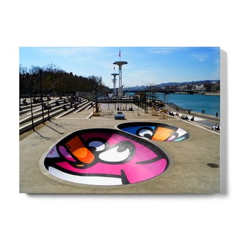 Tablou din beton pentru perete lyon béton oiseau