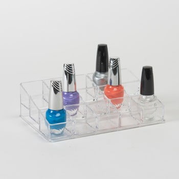 Suport compartimentat pentru 15 oje compactor nails