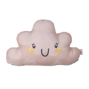 Pernă din amestec de bumbac pentru copii apolena pillow toy hurro, 21 x 40 cm, roz deschis