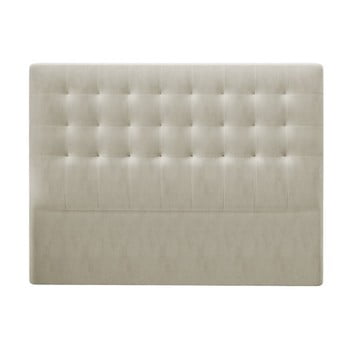 Tăblie pat cu înveliș de catifea windsor & co sofas athena, 200 x 120 cm, bej