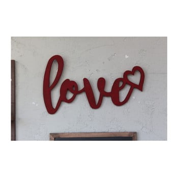 Decorațiune de perete pentru crăciun love, 42 x 2 x 25 cm