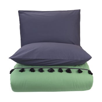 Set lenjerie de pat Bella Maison Tanora, 160 x 220 cm, verde