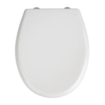 Capac wc cu închidere lentă wenko gubbio, 44,5 x 37 cm, alb