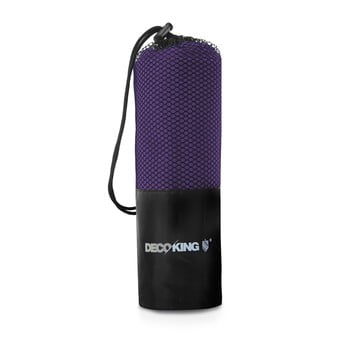 Prosop cu uscare rapidă decoking ekea, 60 x 120 cm, mov