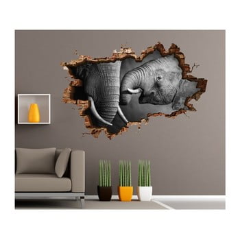 Autocolant de perete 3D Art Lotte, 135 x 90 cm