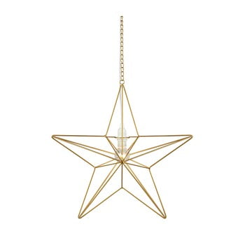 Decorațiune luminoasă suspendată markslöjd tjusa, ø 43 cm, auriu