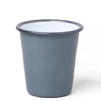 Pahar smălțuit Falcon Enamelware, 310 ml, gri