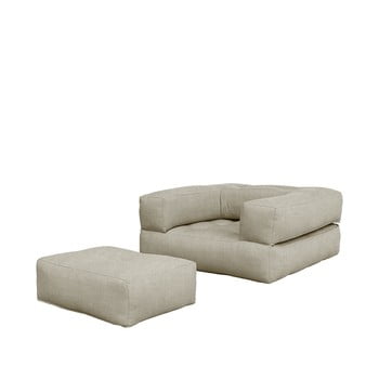 Fotoliu extensibil karup design cube linen