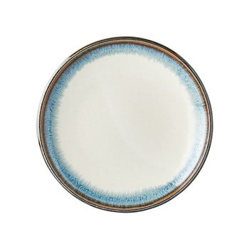 Farfurie din ceramică mij aurora, ø 20 cm, alb