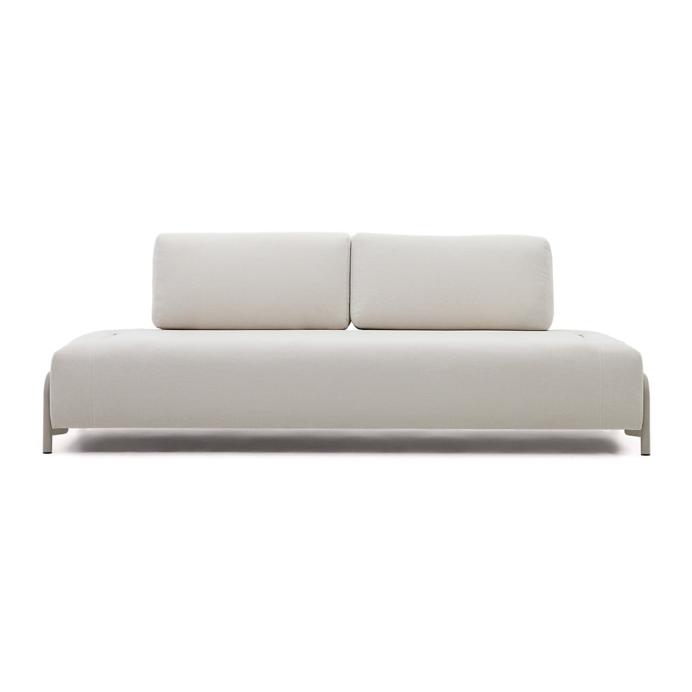 Béžová žinylková modulární pohovka 232 cm Compo – Kave Home
