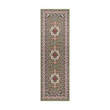 Covor nouristan parun tabriz, 80 x 250 cm, verde