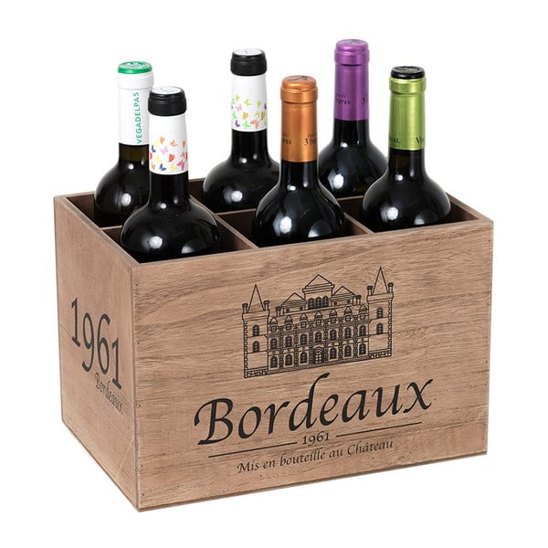 Dřevěný stojan na víno Balvi Bordeaux