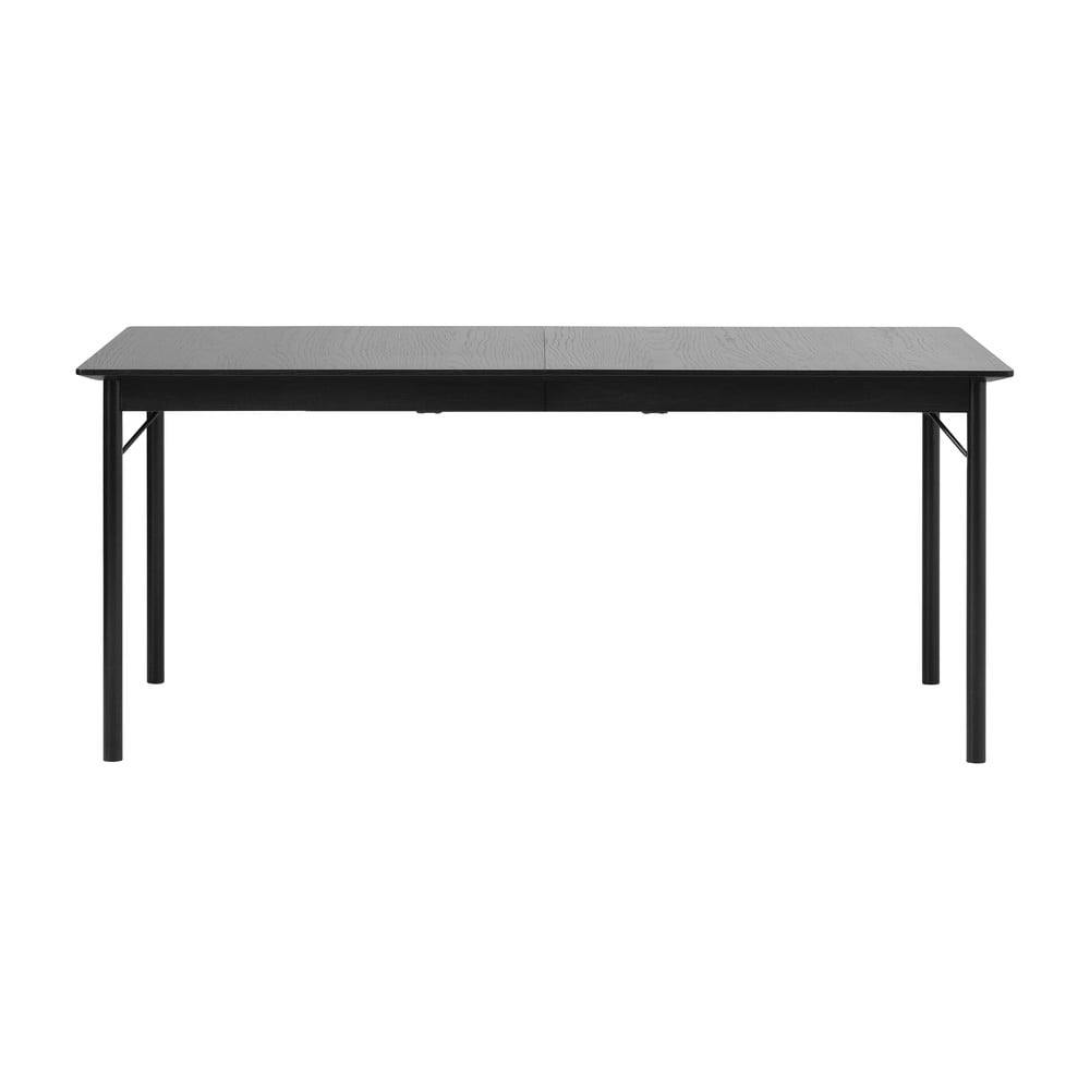 Černý jídelní stůl 95x180 cm Savona – Unique Furniture