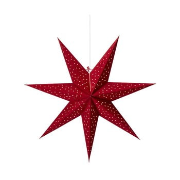 Decorațiune luminoasă suspendată markslöjd clara, ø 75 cm, roșu