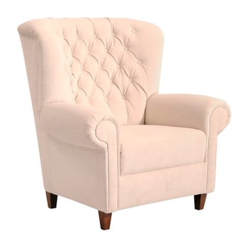 Fotoliu max winzer recliner vicky velour cream, crem