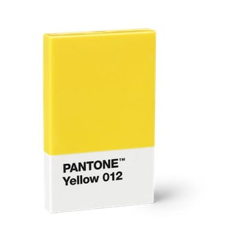 Suport cărți de vizită pantone, galben