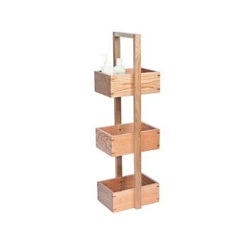 Suport din lemn pentru baie, caddy mezza, 84 cm