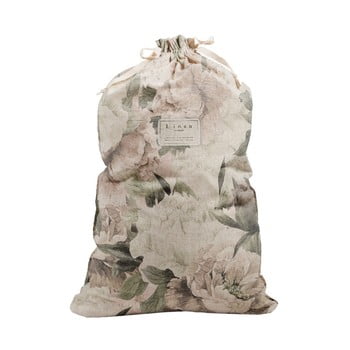 Sac textil pentru haine linen couture bag lily, înălțime 75 cm