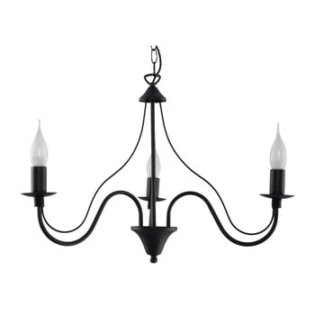 Lustră nice lamps floriano 3, negru