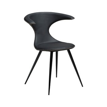Scaun din piele dan-form denmark flair, negru