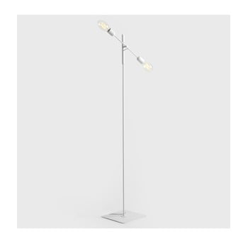 Lampadar cu 2 becuri custom form twigo, alb